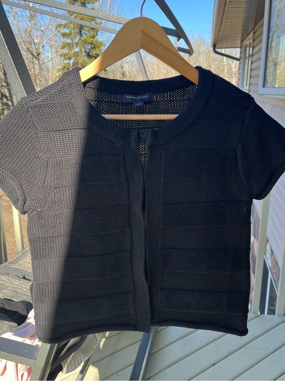 Banana Republic Short Sleeve Cardigan